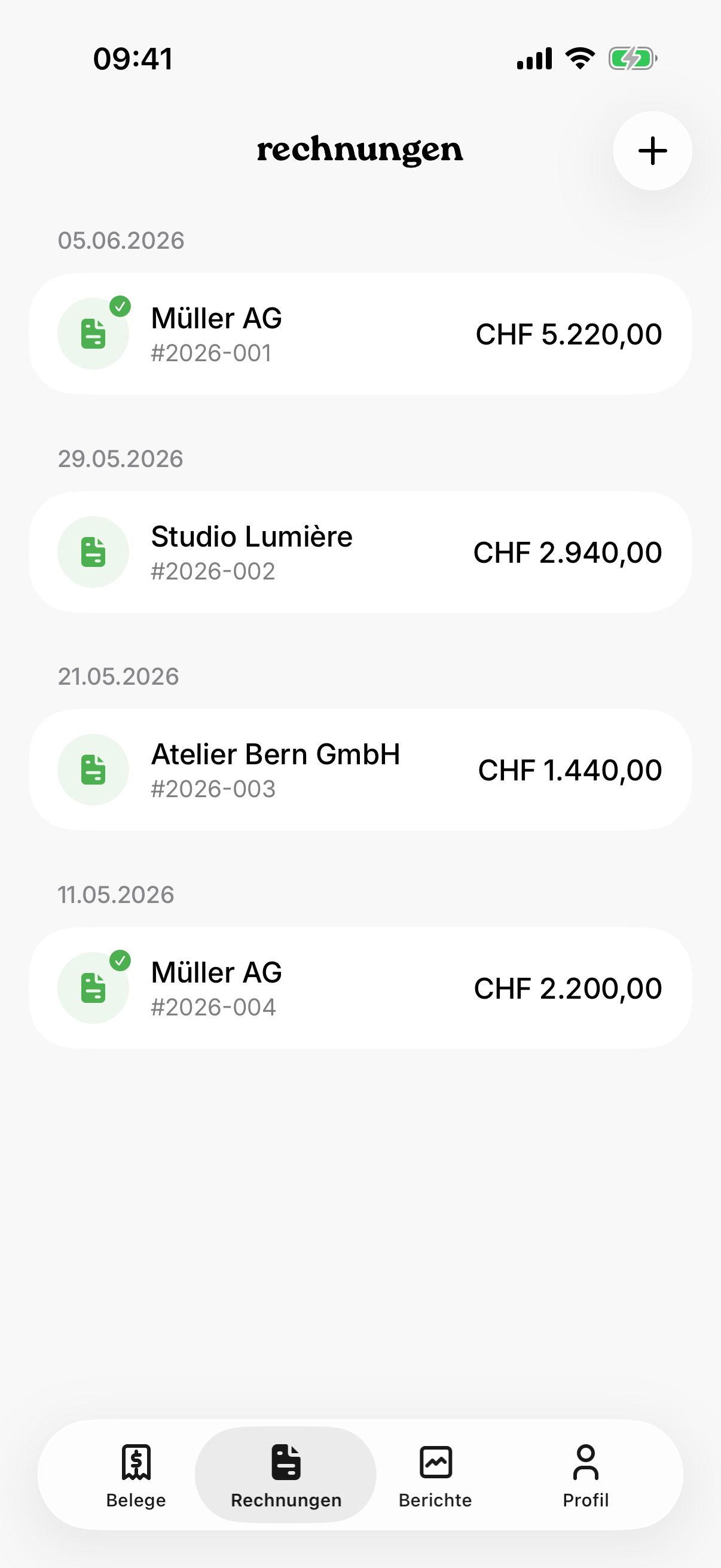bonbox invoice detail