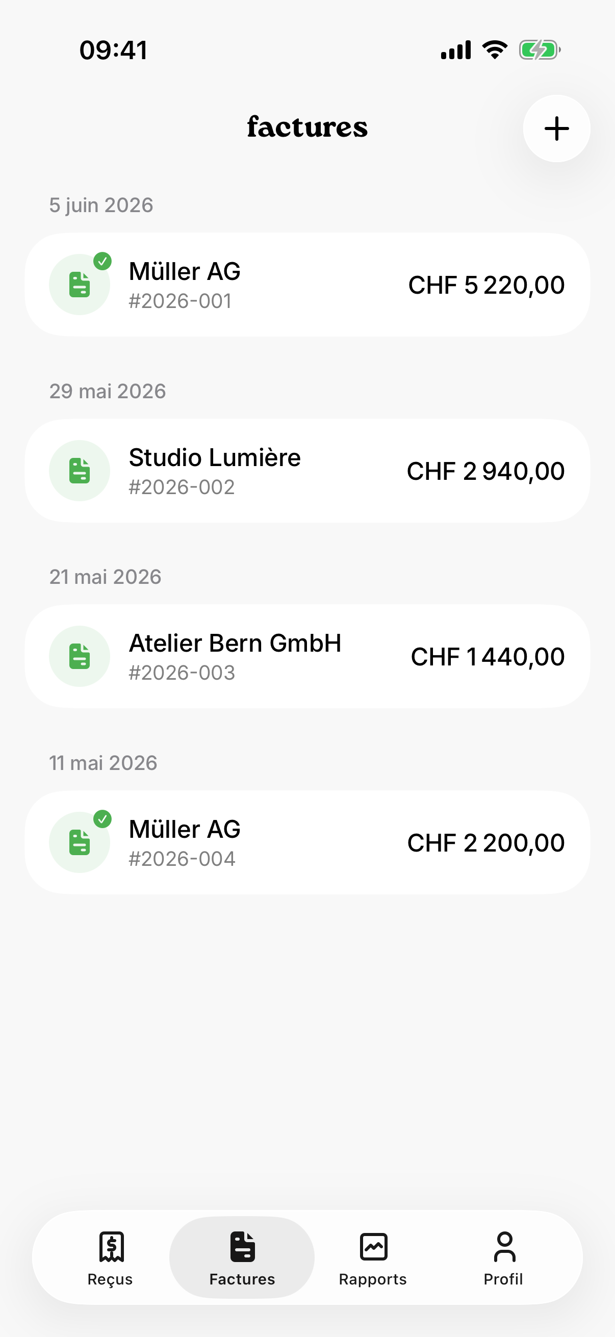bonbox invoice detail